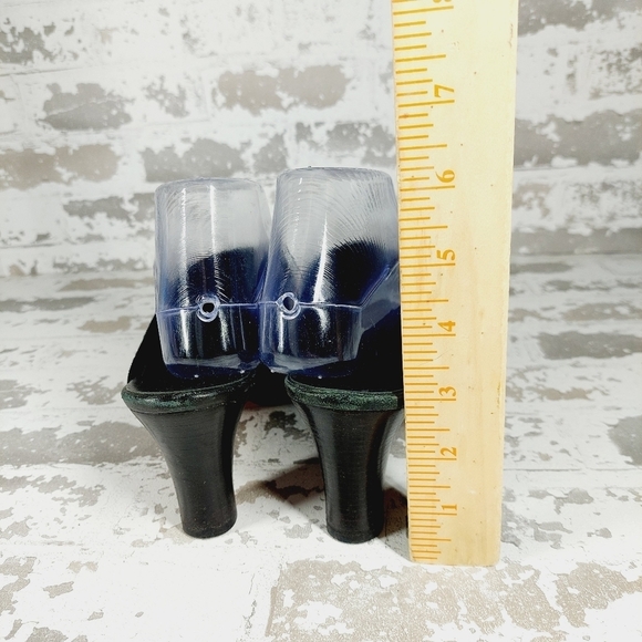 Cole Haan Black Women's Slip On Clog Heeled Mules B108 - Picture 7 of 10